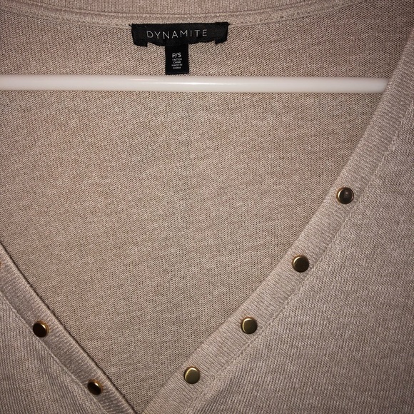 LONG SLEEVE DYNAMITE SHIRT - GOLD ACCENTS - Picture 3 of 3